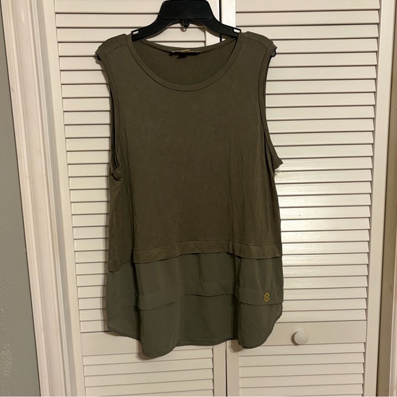 Michael Kors Tops - Michael Kors Women's Sleeveless Olive Green Top